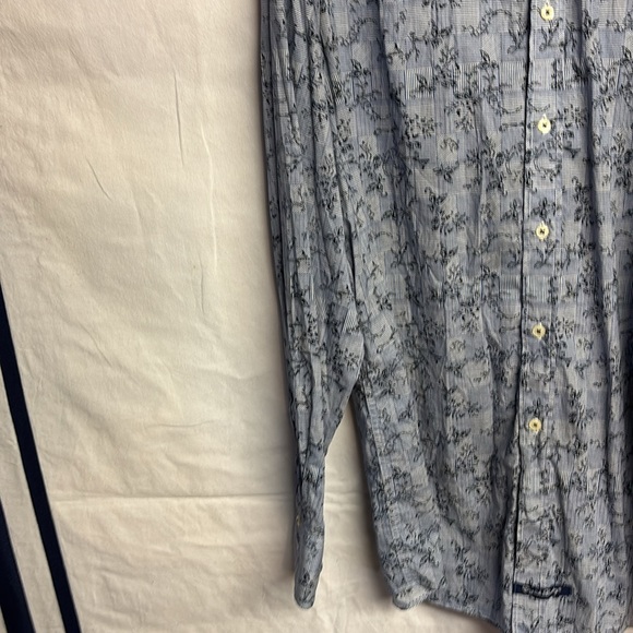 English Laundry Men’s Blue Checkered and Ivy Dress Shirt Size US 17 36/37 - Picture 8 of 9